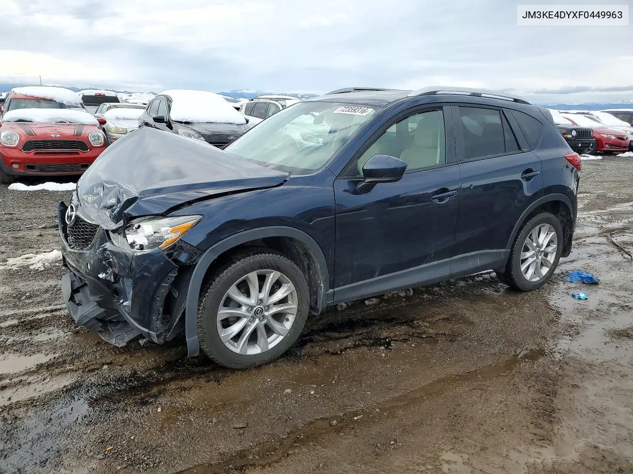 MAZDA CX-5 2015, VIN JM3KE4DYXF0449963