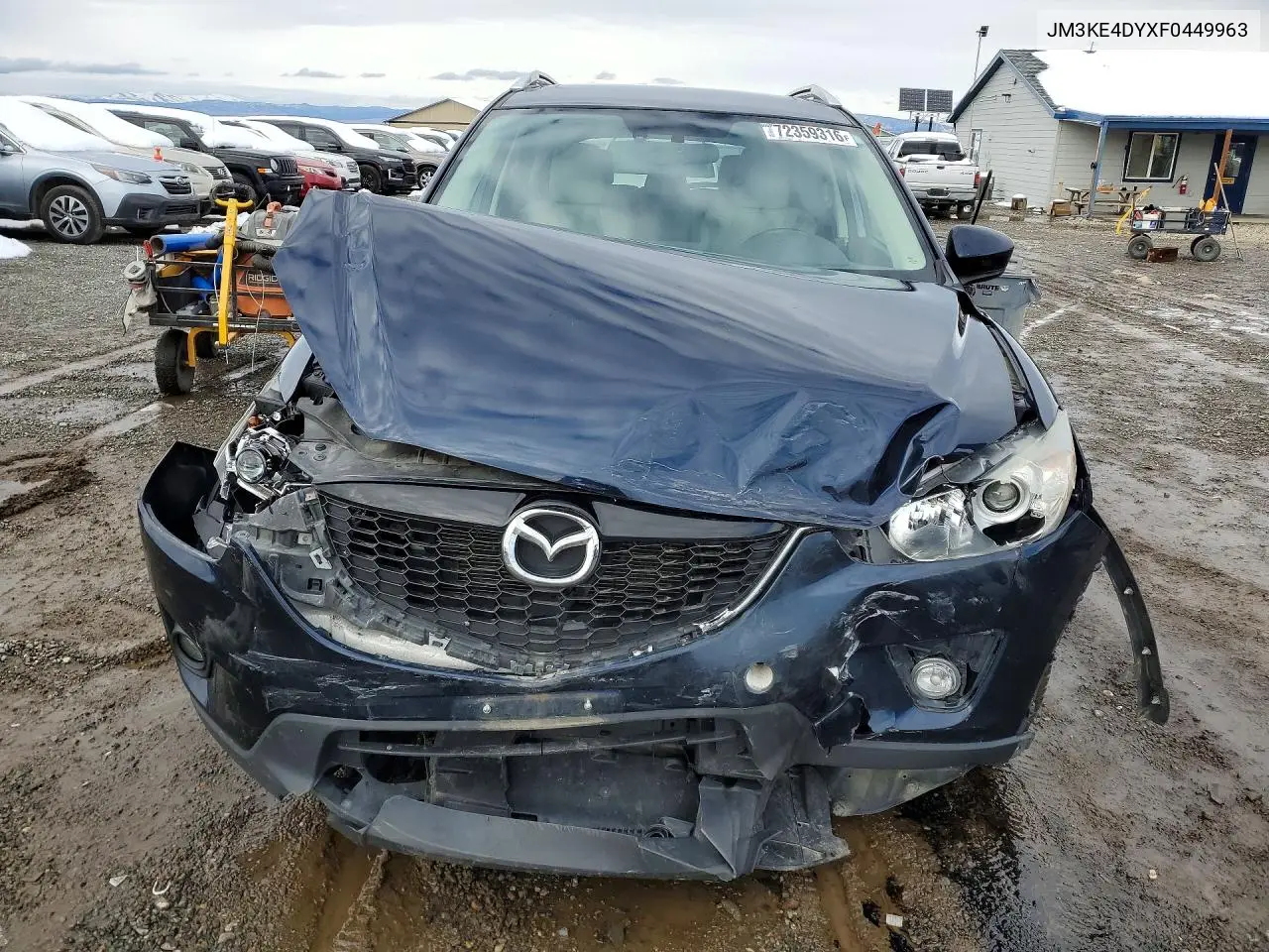 2015 MAZDA CX-5 VIN JM3KE4DYXF0449963 — фото 5
