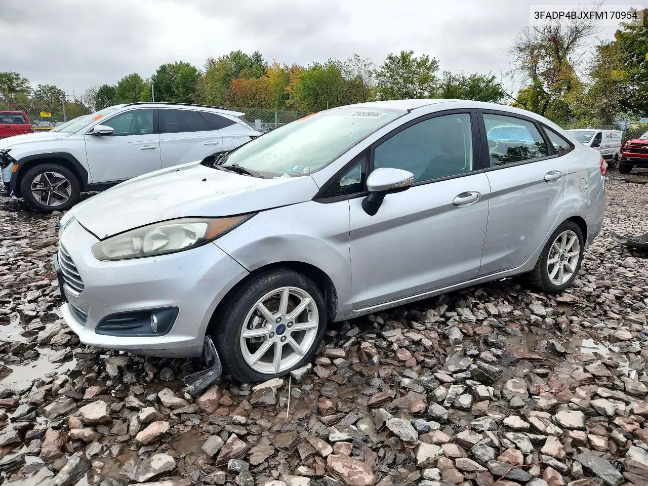 FORD FIESTA 2015, VIN 3FADP4BJXFM170954