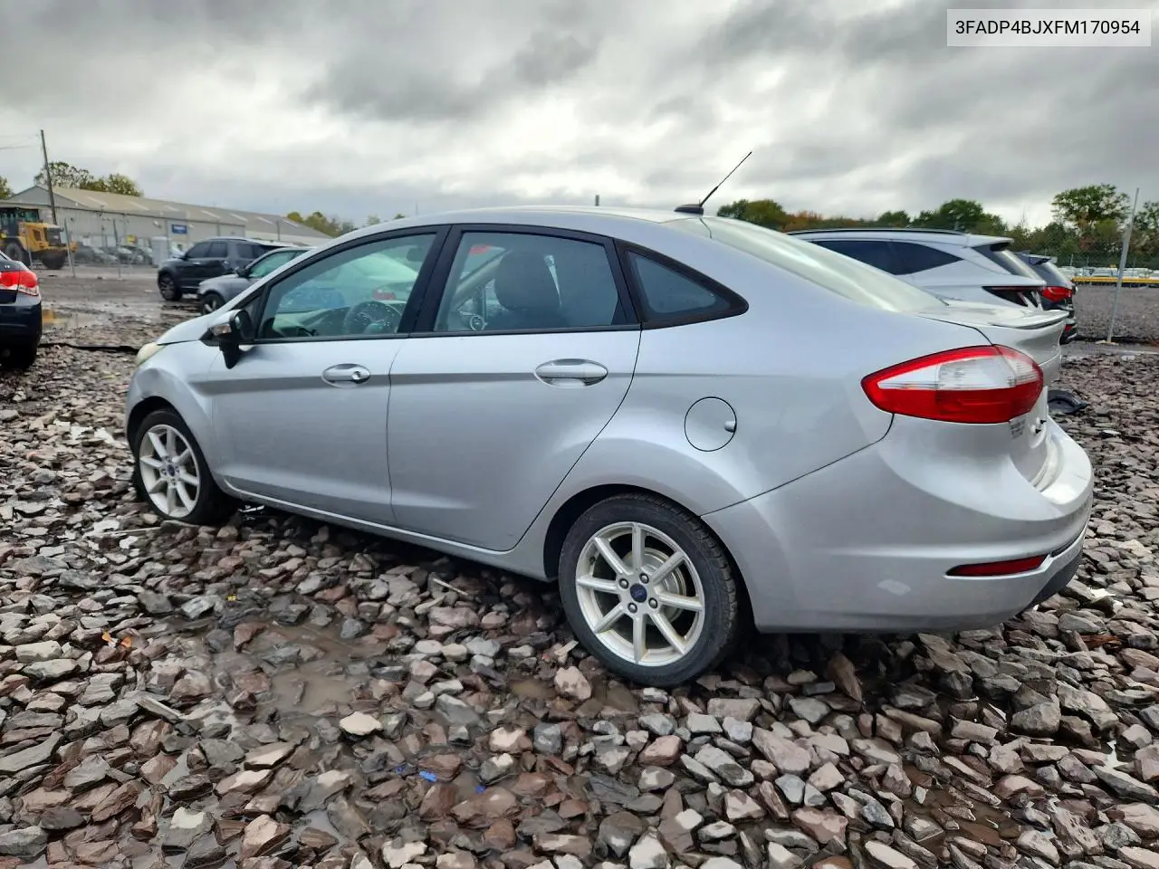 2015 FORD FIESTA VIN 3FADP4BJXFM170954 — фото 2