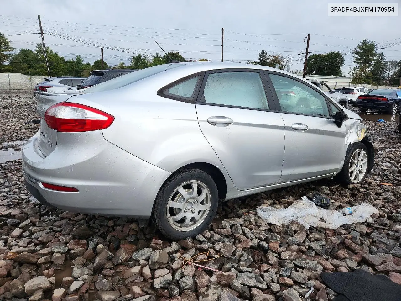 2015 FORD FIESTA VIN 3FADP4BJXFM170954 — фото 3