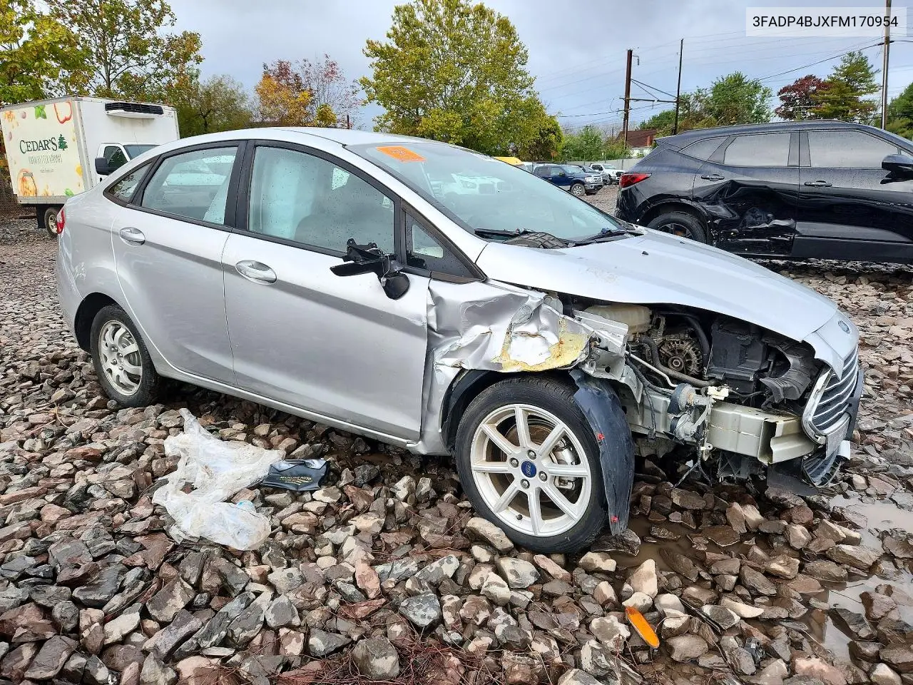 2015 FORD FIESTA VIN 3FADP4BJXFM170954 — фото 4