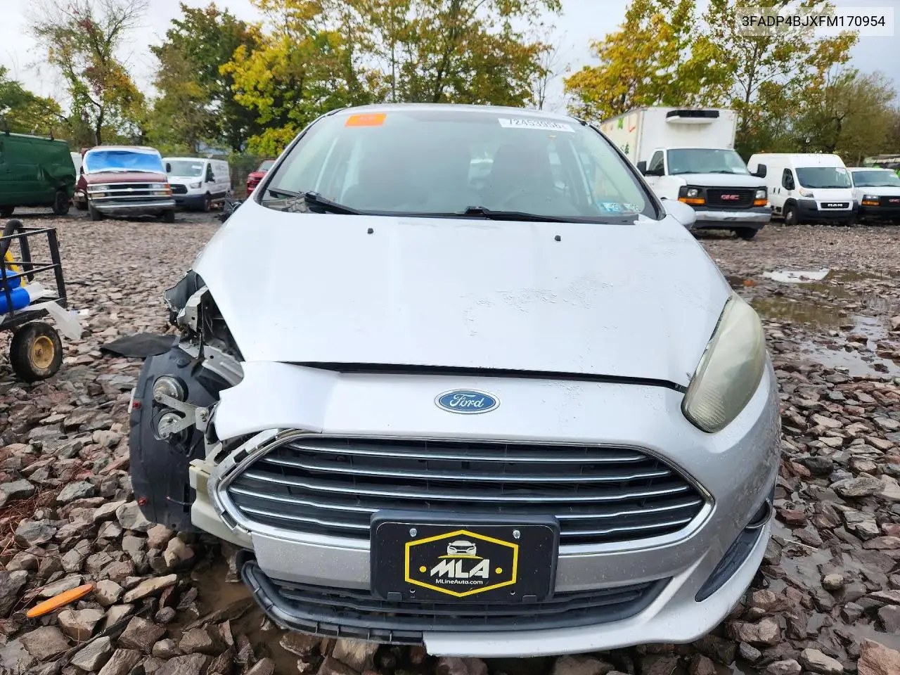2015 FORD FIESTA VIN 3FADP4BJXFM170954 — фото 5