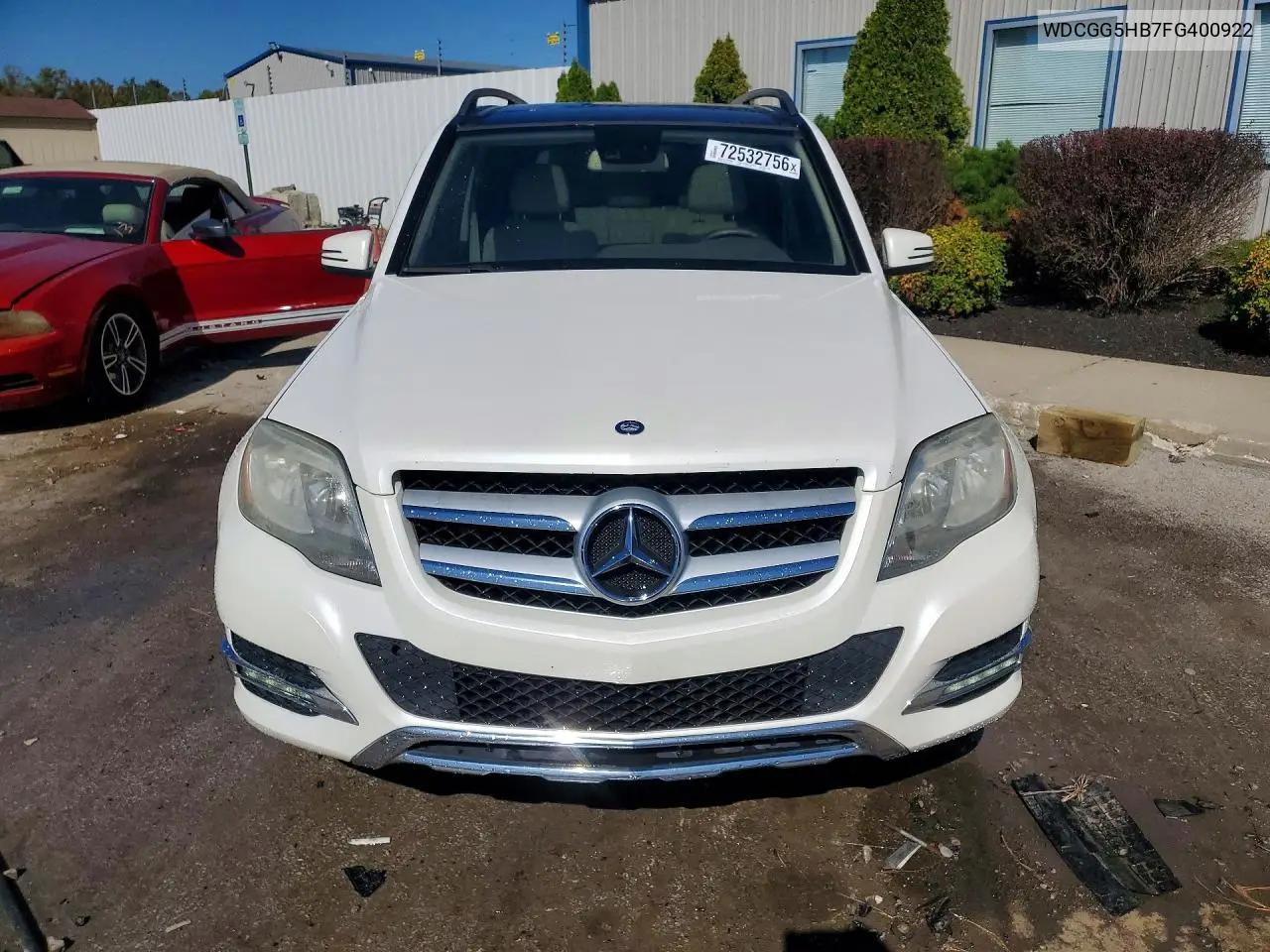 2015 MERCEDES GLK-KLASSE VIN WDCGG5HB7FG400922 — фото 5