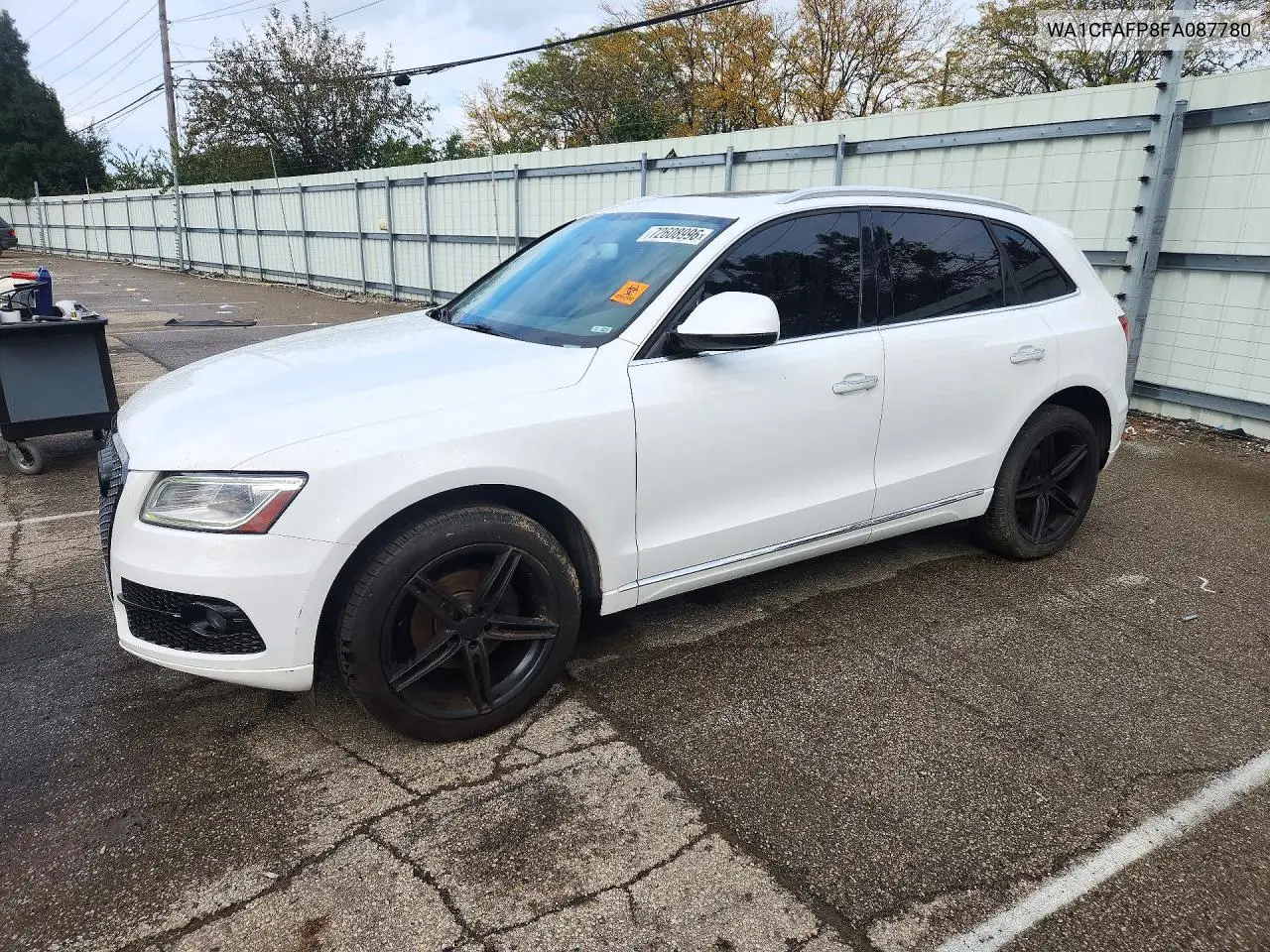 AUDI Q5 2015, VIN WA1CFAFP8FA087780