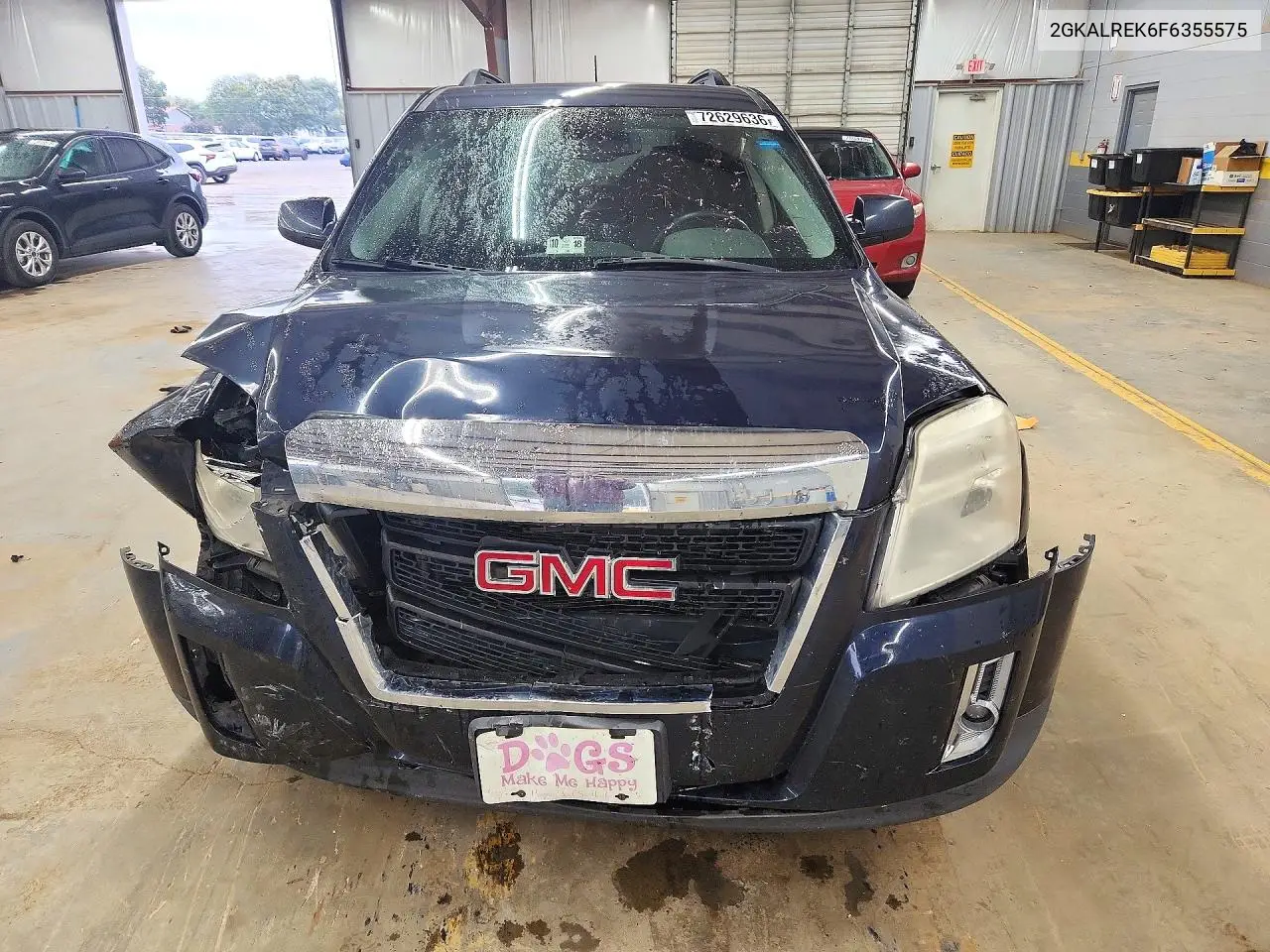 2015 GMC TERRAIN VIN 2GKALREK6F6355575 — фото 5