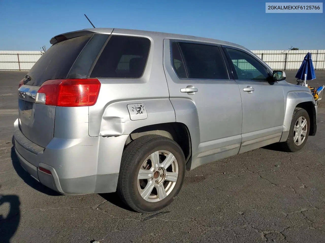 2015 GMC TERRAIN VIN 2GKALMEKXF6125766 — фото 3
