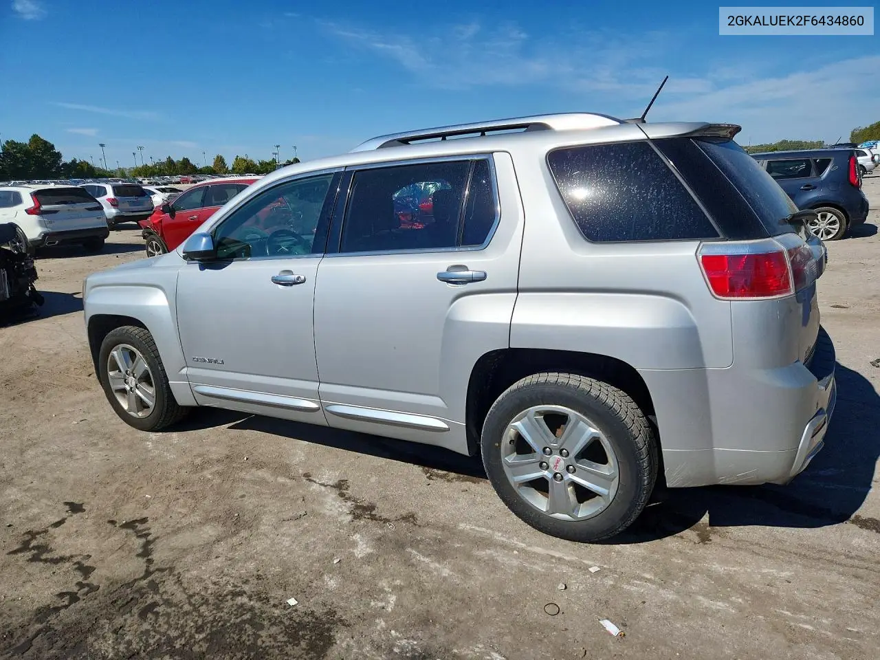 2015 GMC TERRAIN VIN 2GKALUEK2F6434860 — фото 2
