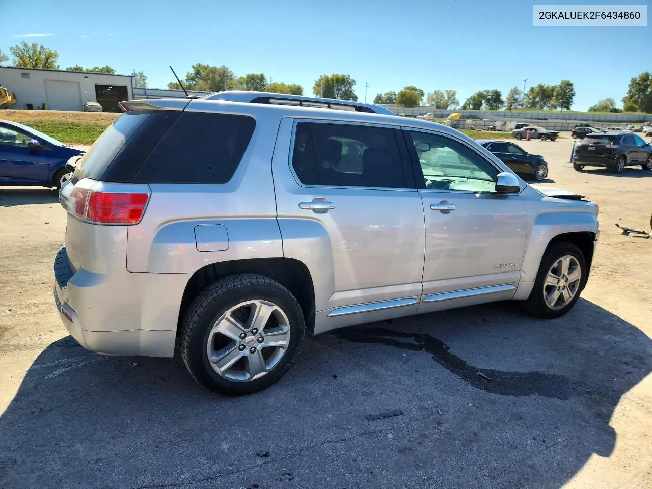 2015 GMC TERRAIN VIN 2GKALUEK2F6434860 — фото 3