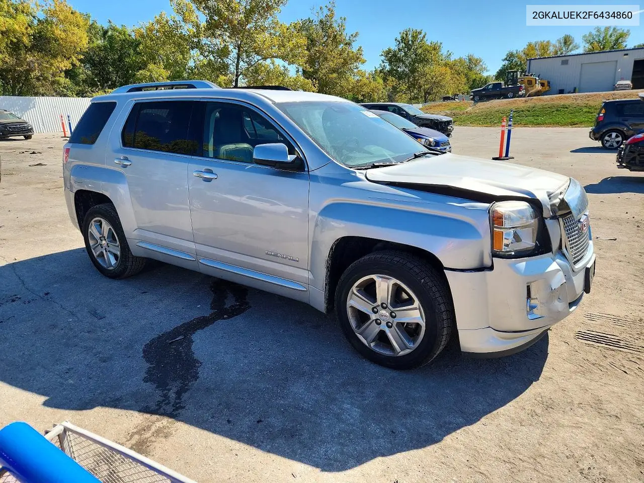 2015 GMC TERRAIN VIN 2GKALUEK2F6434860 — фото 4