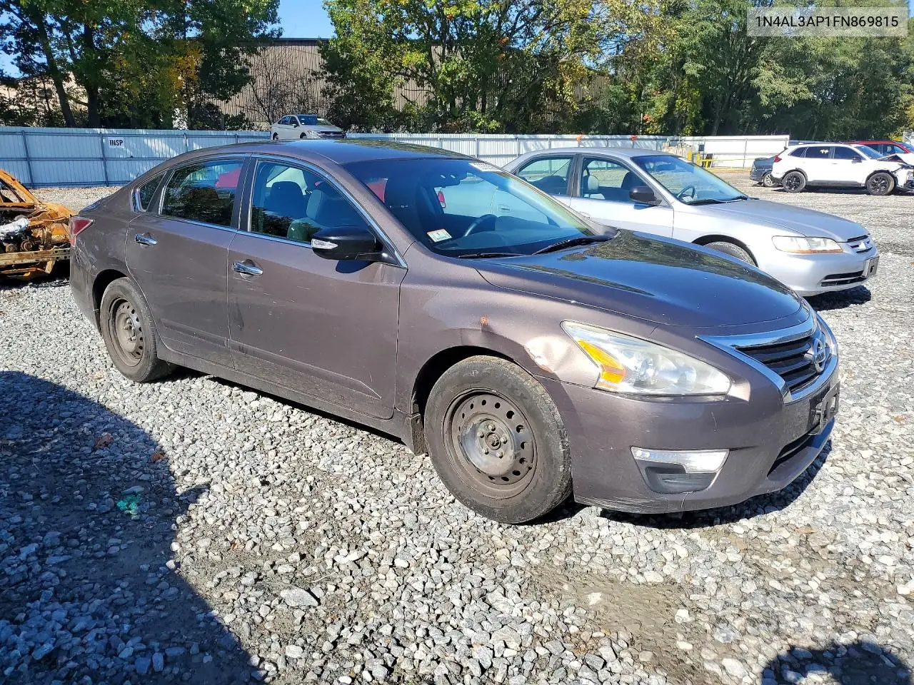 2015 NISSAN ALTIMA VIN 1N4AL3AP1FN869815 — фото 4