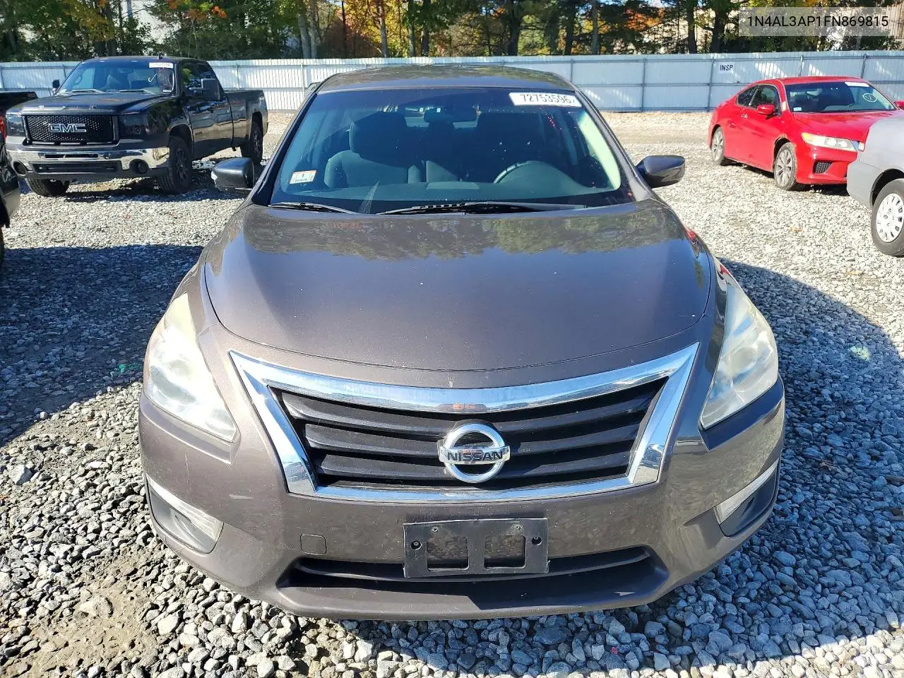 2015 NISSAN ALTIMA VIN 1N4AL3AP1FN869815 — фото 5