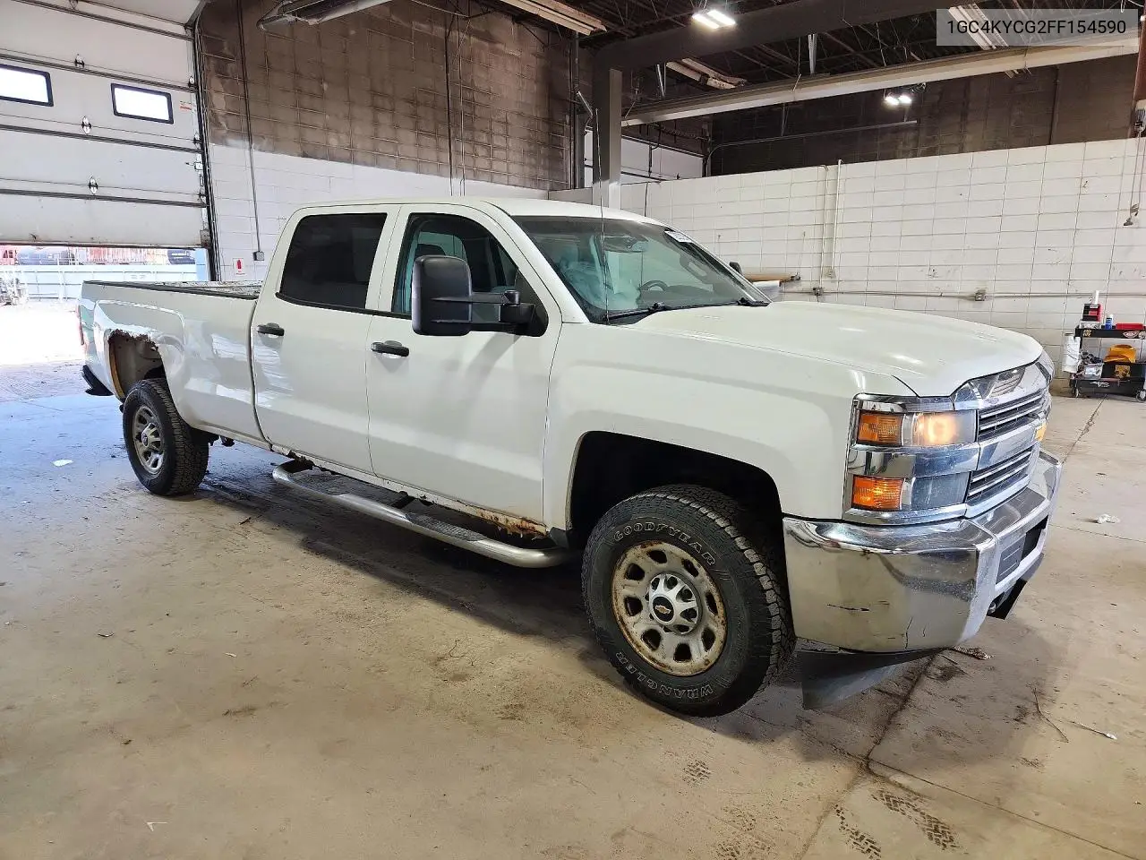 2015 CHEVROLET SILVERADO VIN 1GC4KYCG2FF154590 — фото 4