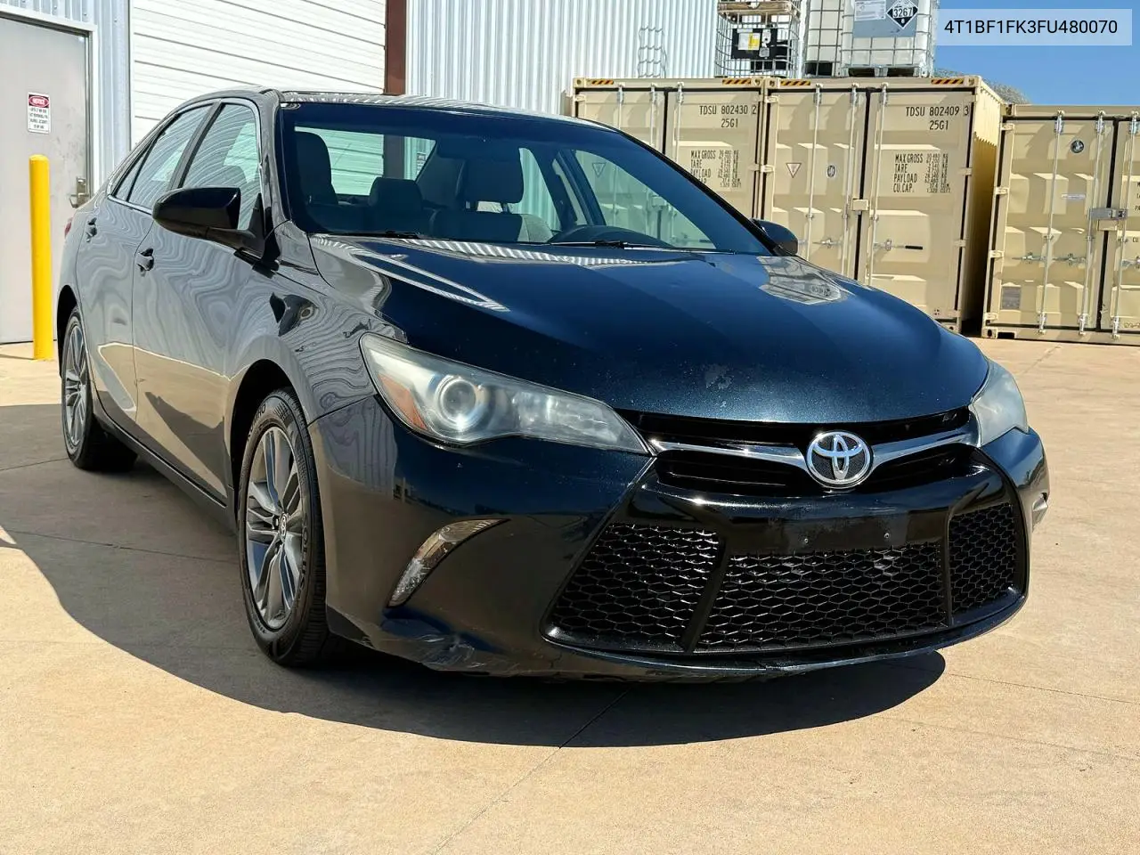 TOYOTA CAMRY 2015, VIN 4T1BF1FK3FU480070