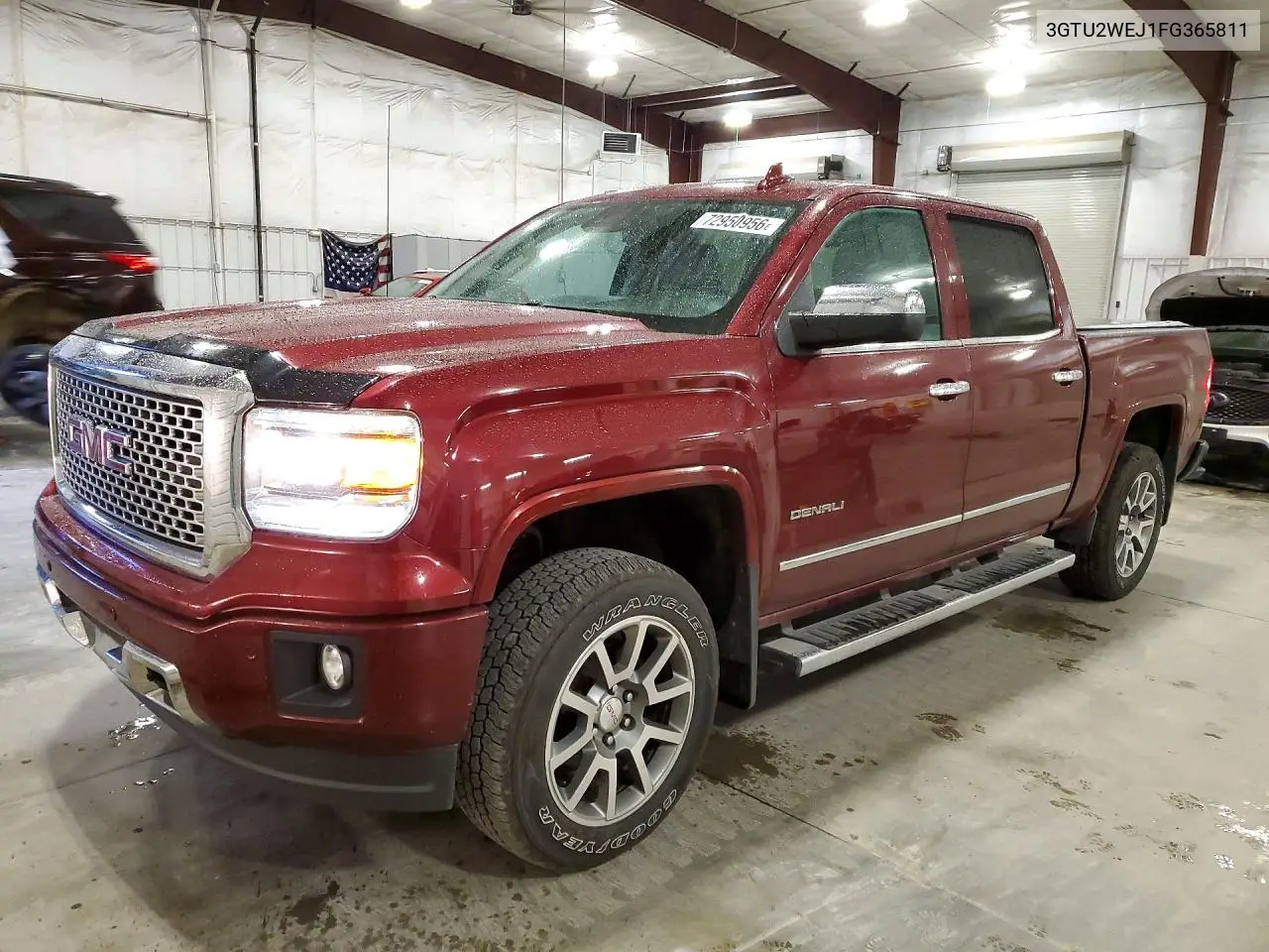 GMC SIERRA 2015, VIN 3GTU2WEJ1FG365811