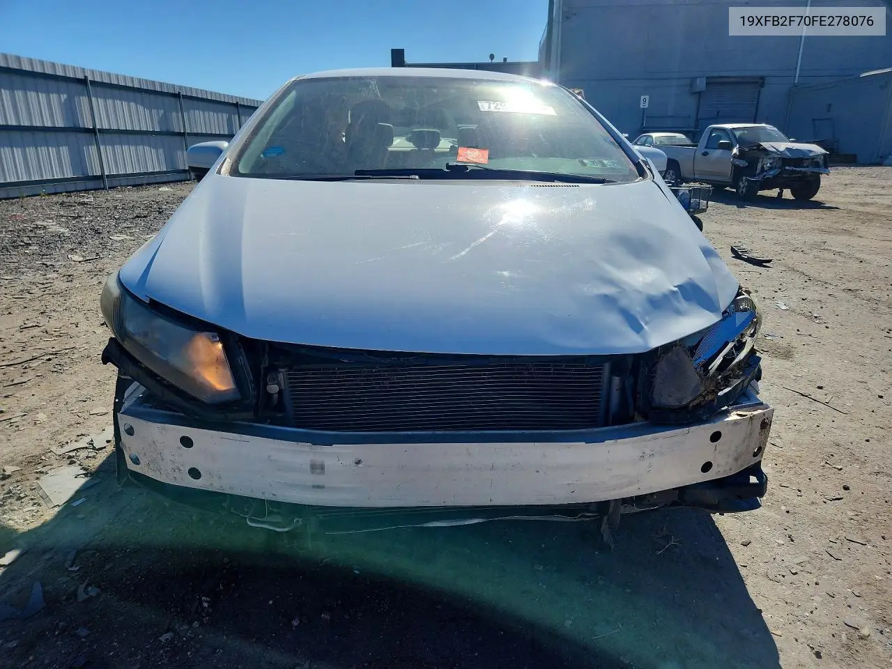 2015 HONDA CIVIC VIN 19XFB2F70FE278076 — фото 5