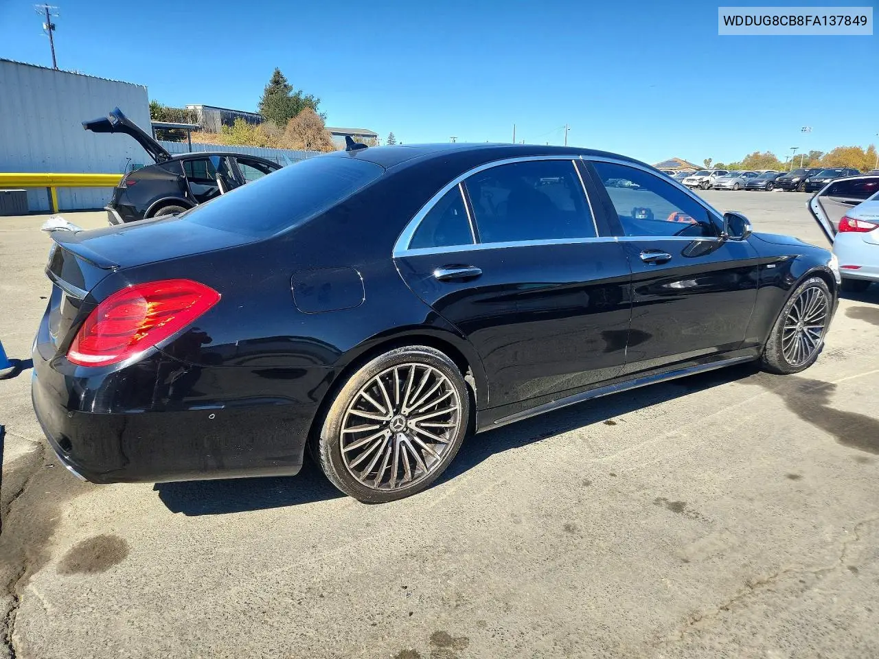2015 MERCEDES S-KLASSE VIN WDDUG8CB8FA137849 — фото 3