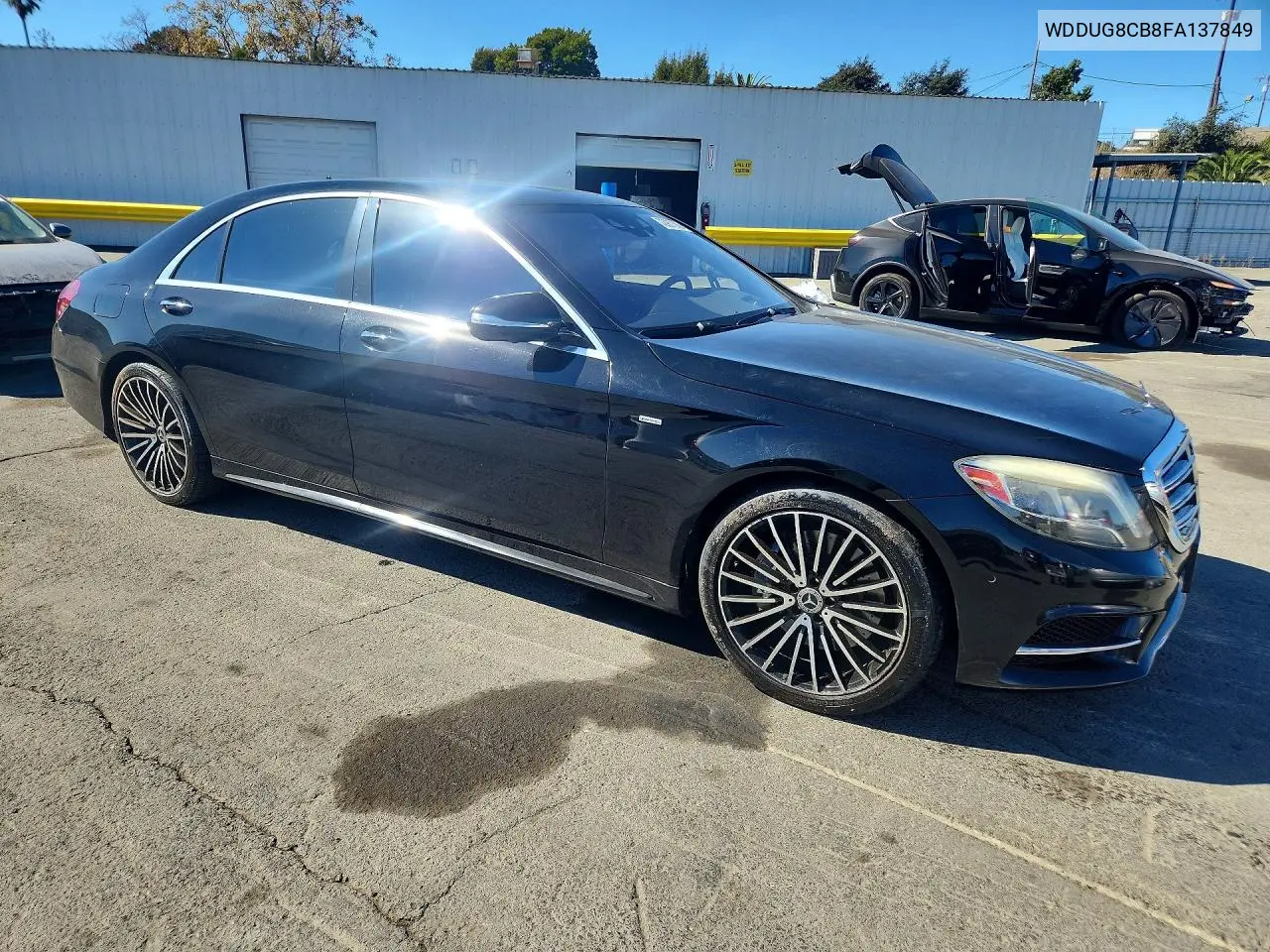 2015 MERCEDES S-KLASSE VIN WDDUG8CB8FA137849 — фото 4