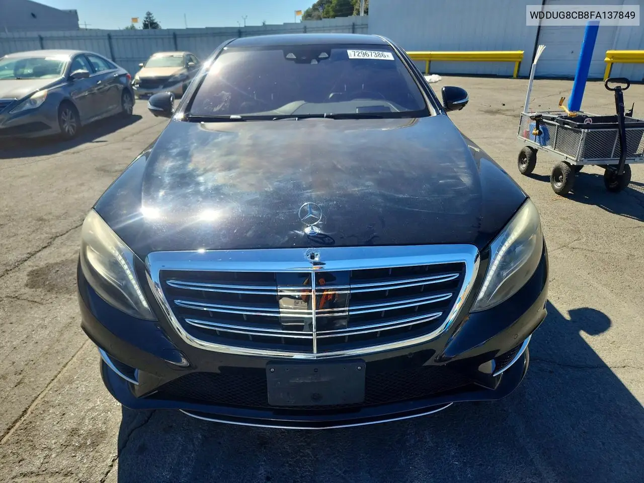 2015 MERCEDES S-KLASSE VIN WDDUG8CB8FA137849 — фото 5