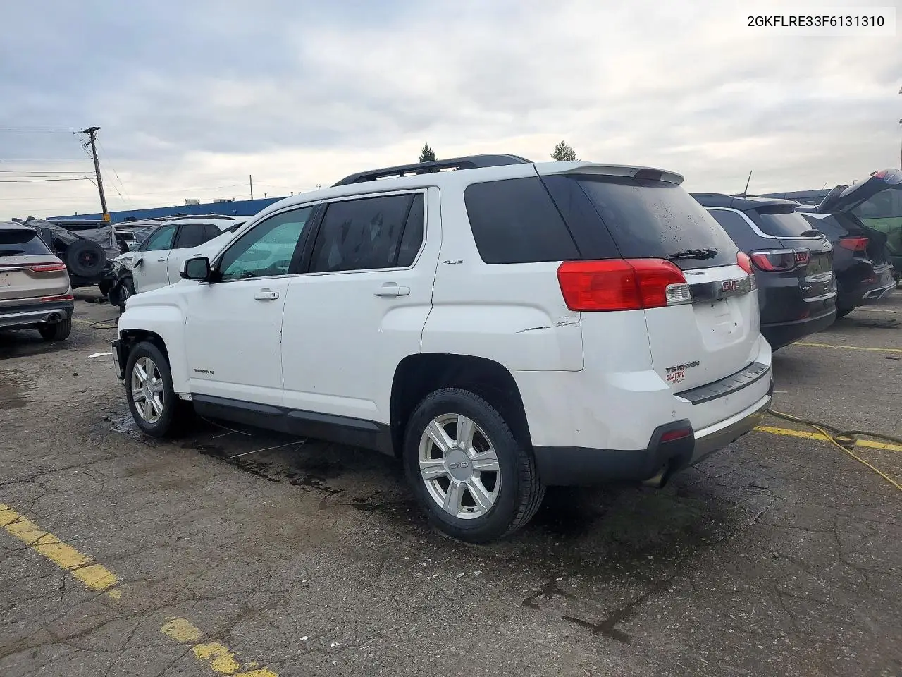 2015 GMC TERRAIN VIN 2GKFLRE33F6131310 — фото 2