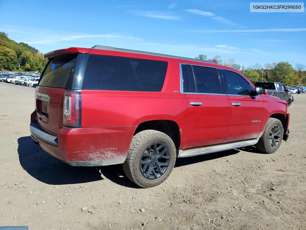 2015 GMC YUKON VIN 1GKS2HKC3FR299050 — фото 3