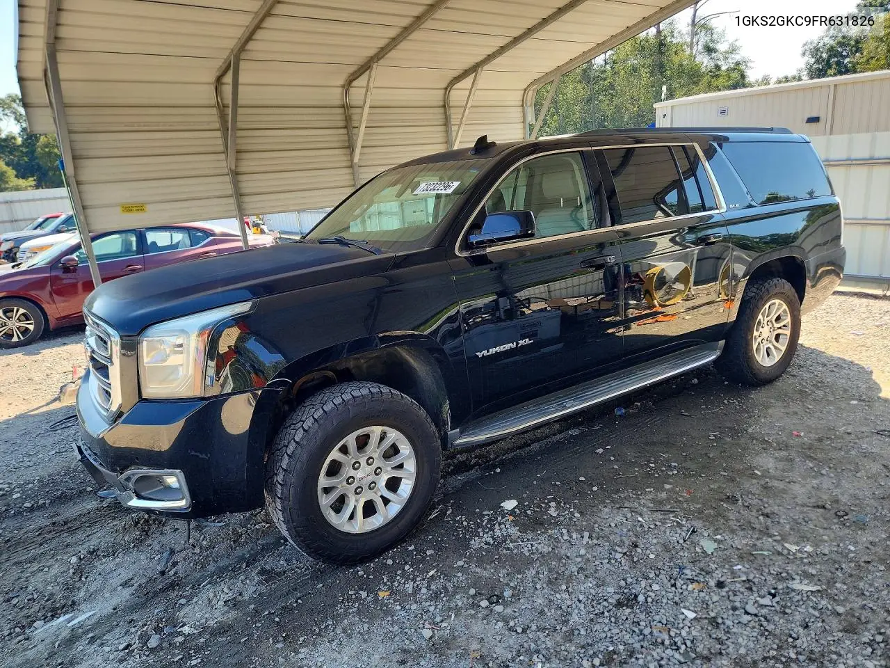 GMC YUKON 2015, VIN 1GKS2GKC9FR631826