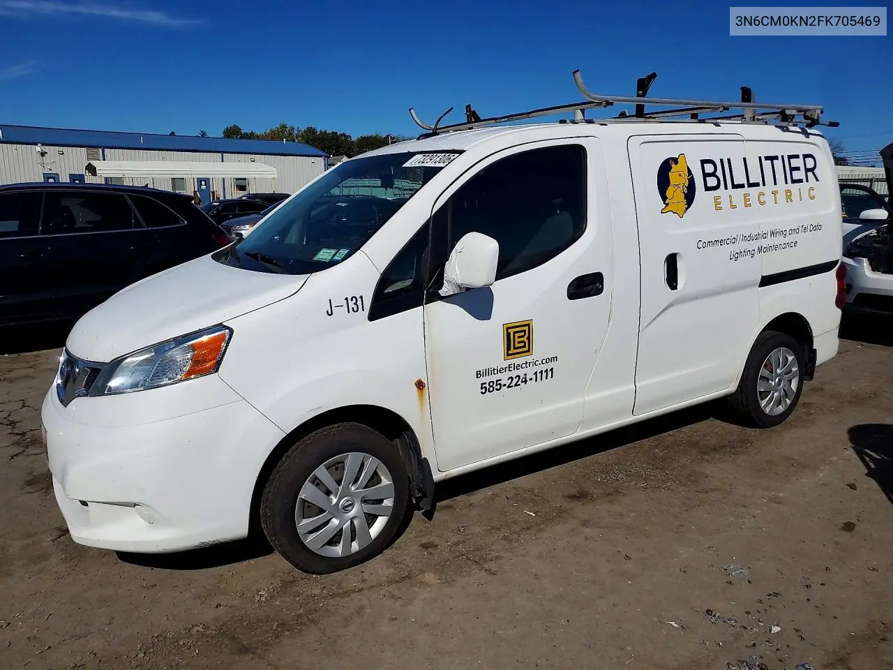NISSAN NV200 2015, VIN 3N6CM0KN2FK705469