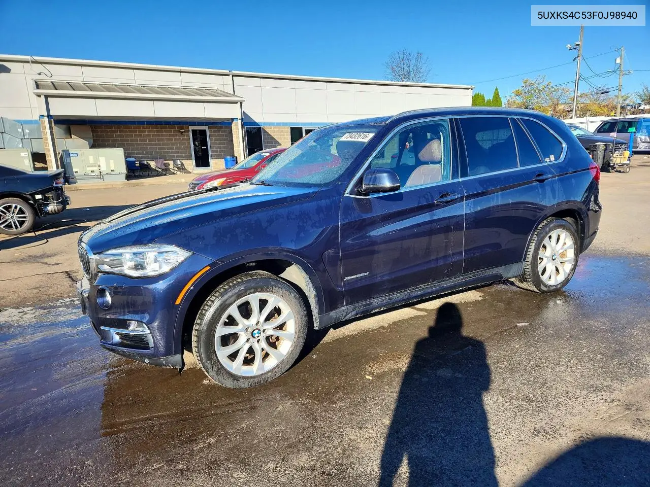 BMW X5 2015, VIN 5UXKS4C53F0J98940
