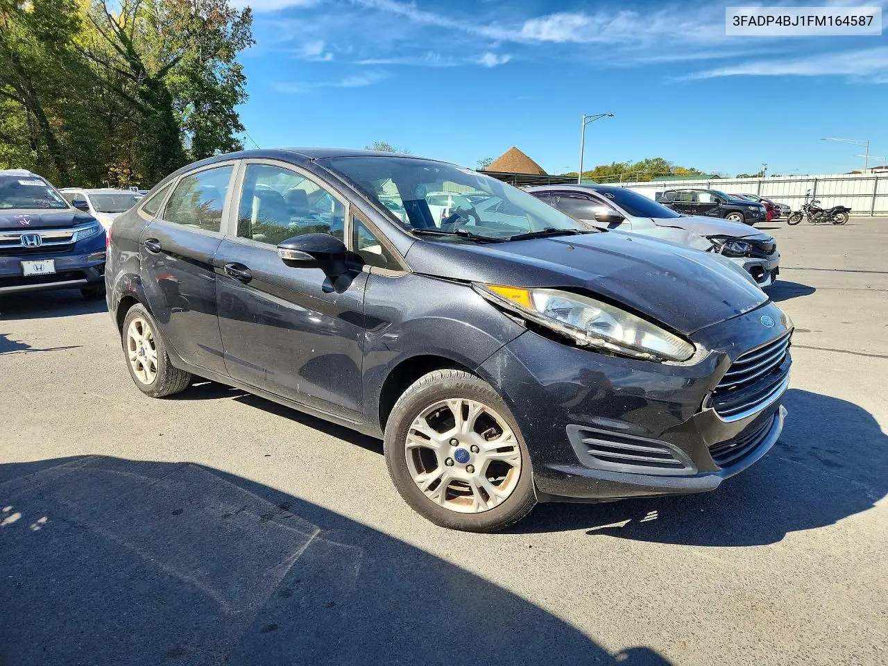 2015 FORD FIESTA VIN 3FADP4BJ1FM164587 — фото 4