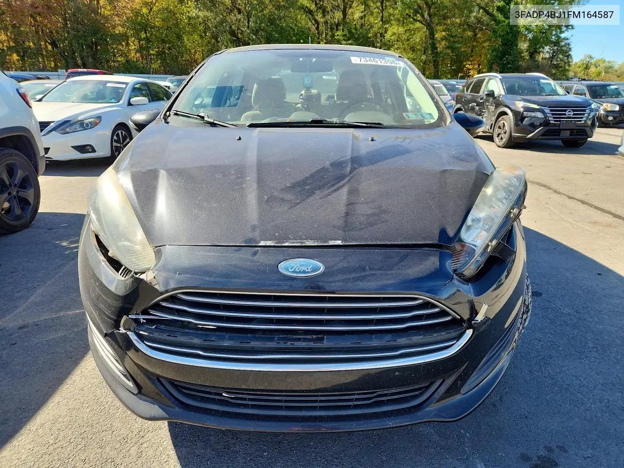 2015 FORD FIESTA VIN 3FADP4BJ1FM164587 — фото 5