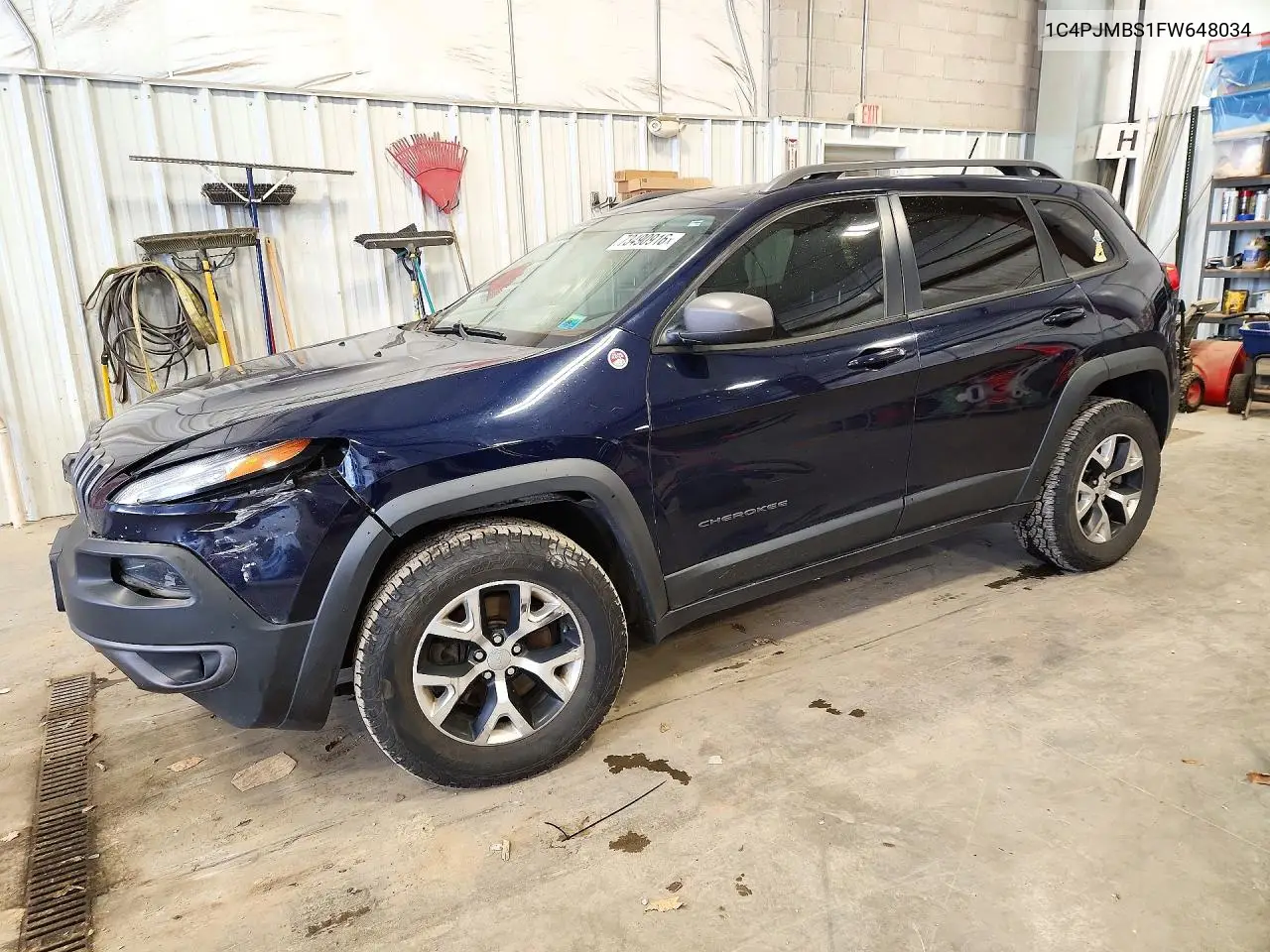 JEEP CHEROKEE 2015, VIN 1C4PJMBS1FW648034