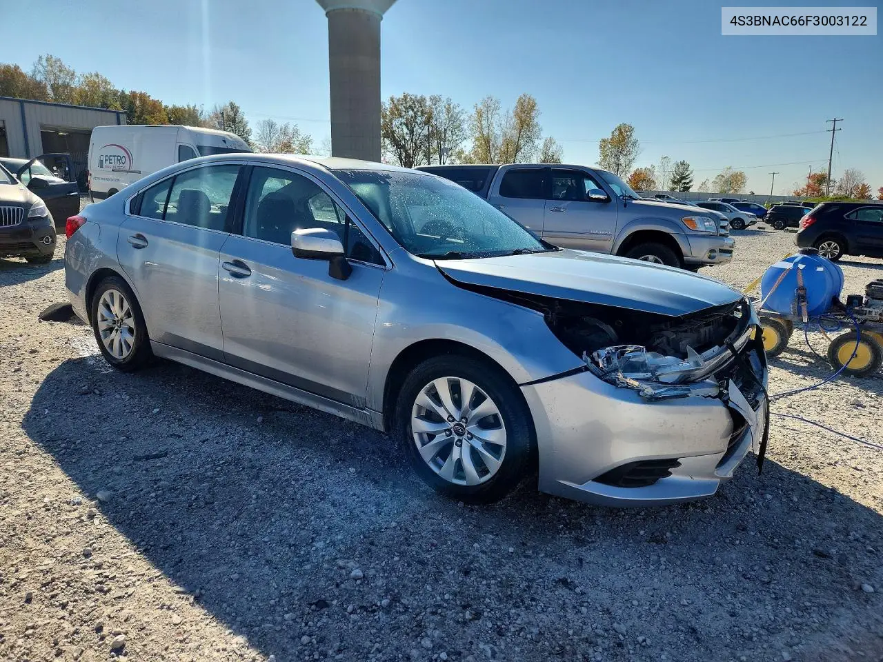 2015 SUBARU LEGACY VIN 4S3BNAC66F3003122 — фото 4