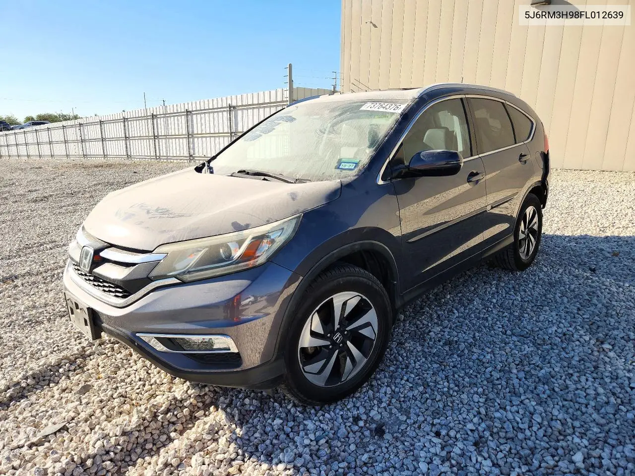 HONDA CR-V 2015, VIN 5J6RM3H98FL012639