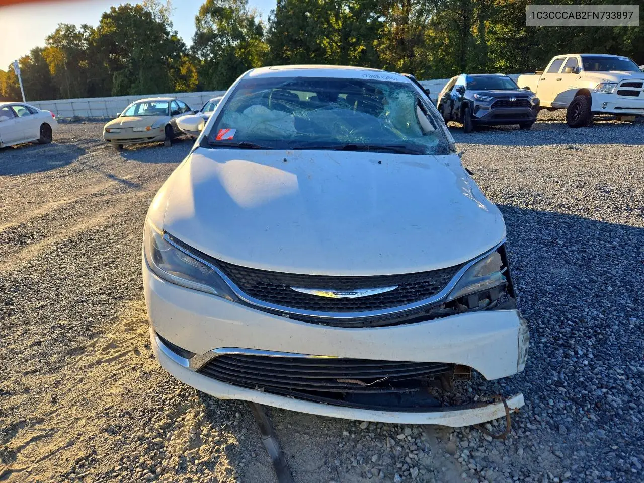 2015 CHRYSLER 200 VIN 1C3CCCAB2FN733897 — фото 5