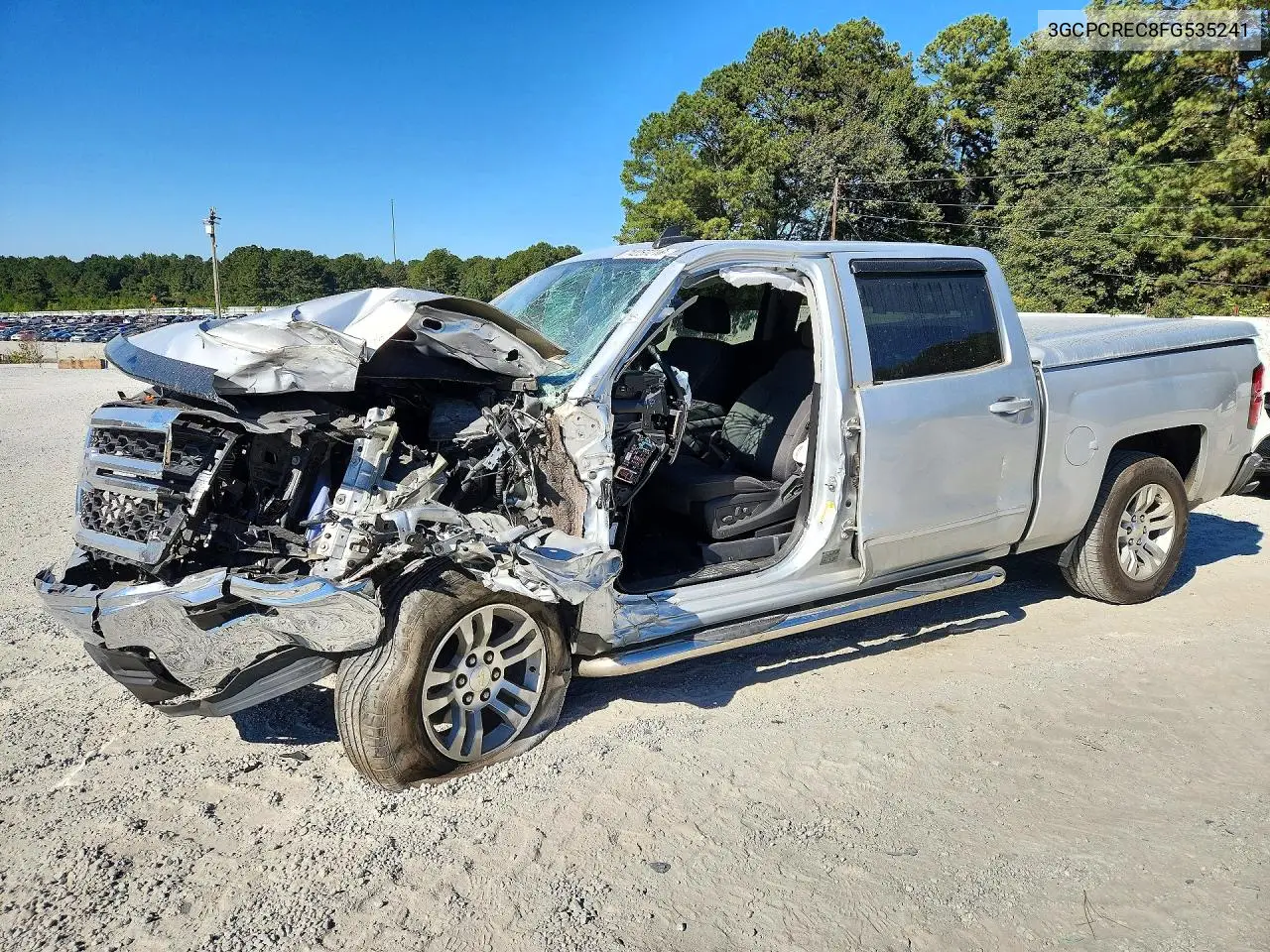 CHEVROLET SILVERADO 2015, VIN 3GCPCREC8FG535241