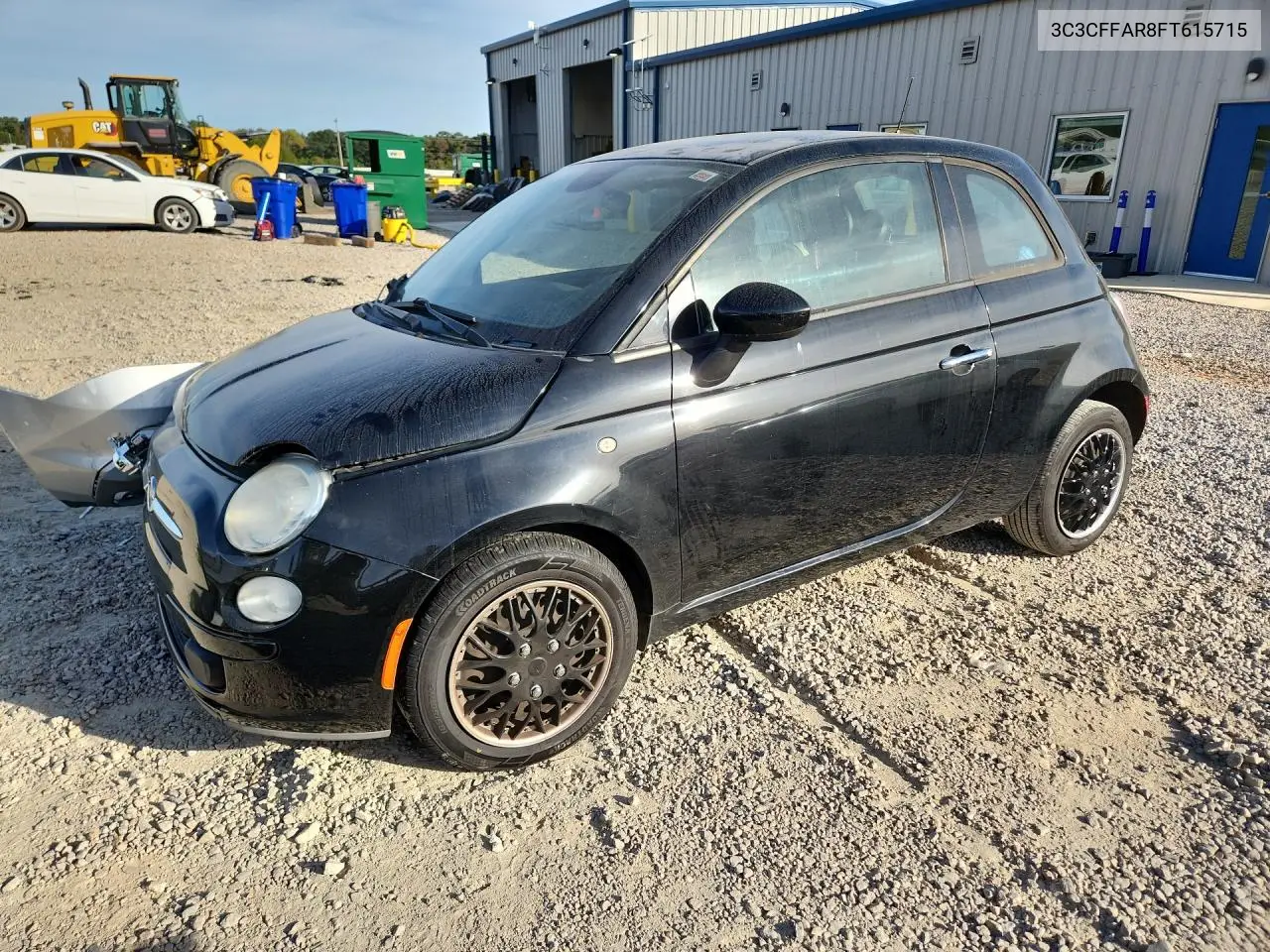 FIAT 500 2015, VIN 3C3CFFAR8FT615715