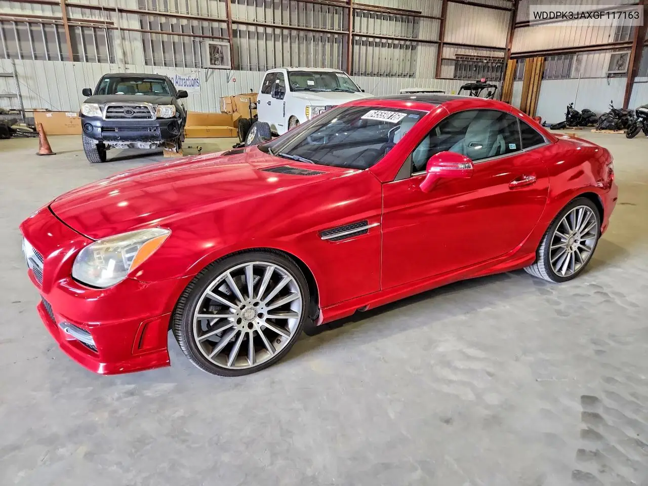 MERCEDES SLK-KLASSE 2016, VIN WDDPK3JAXGF117163
