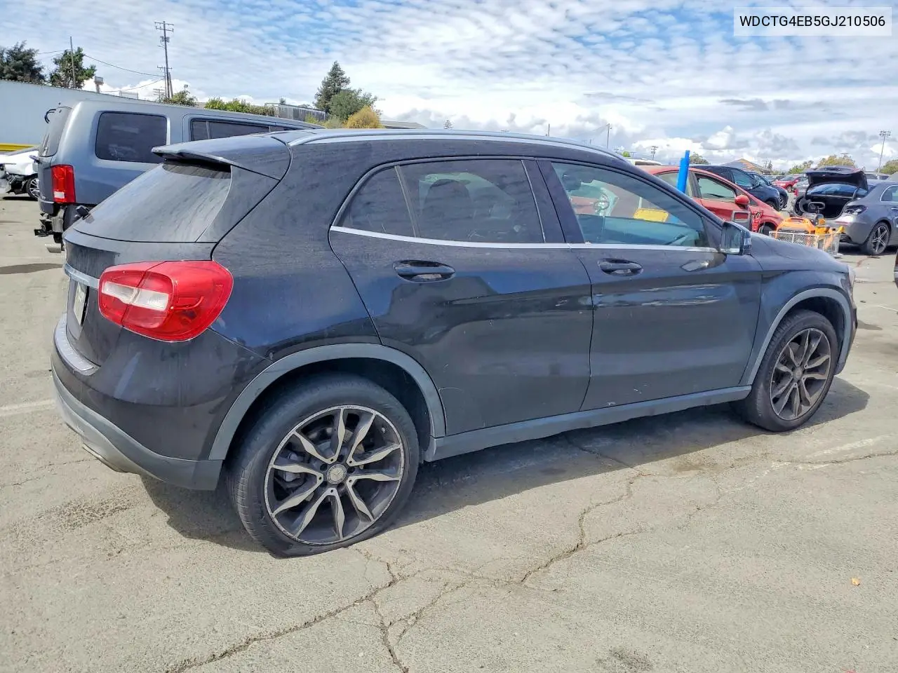 2016 MERCEDES GLA-KLASSE VIN WDCTG4EB5GJ210506 — фото 3