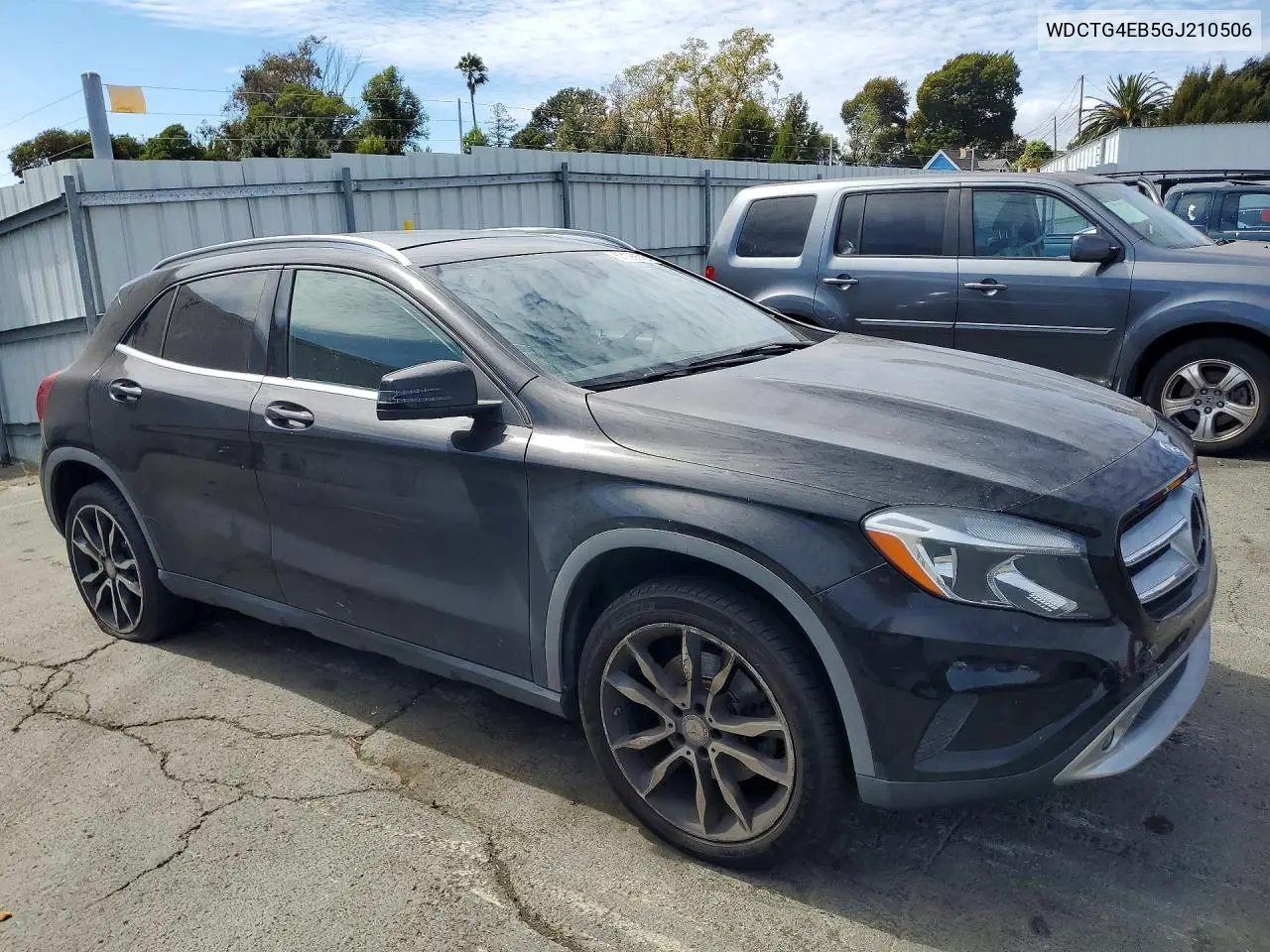 2016 MERCEDES GLA-KLASSE VIN WDCTG4EB5GJ210506 — фото 4