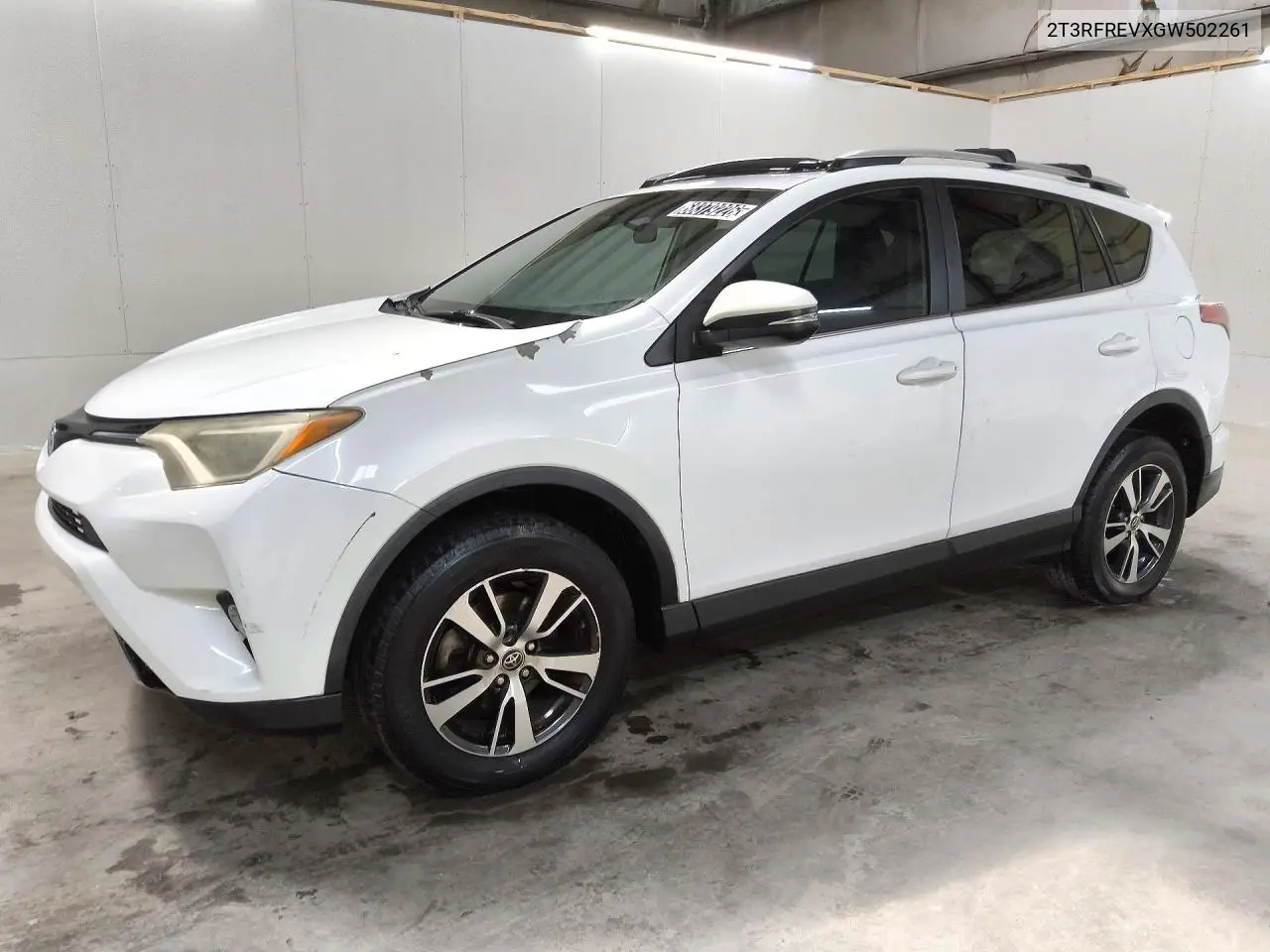 TOYOTA RAV 4 2016, VIN 2T3RFREVXGW502261