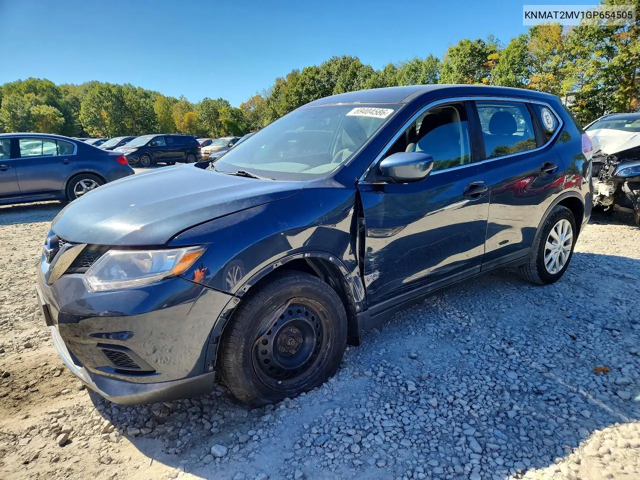 NISSAN ROGUE 2016, VIN KNMAT2MV1GP654505