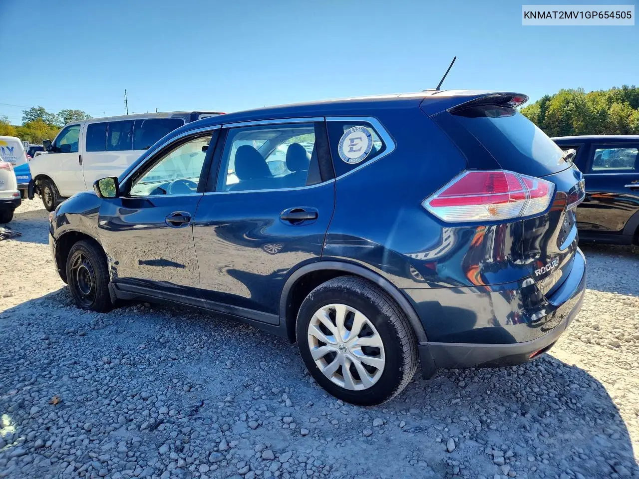 2016 NISSAN ROGUE VIN KNMAT2MV1GP654505 — фото 2