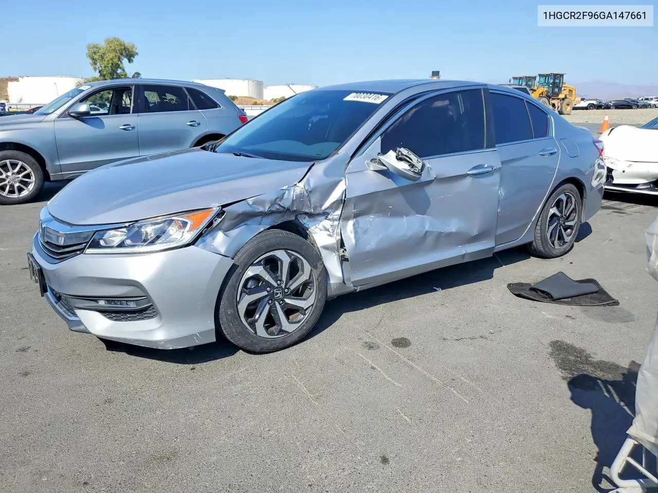 HONDA ACCORD 2016, VIN 1HGCR2F96GA147661