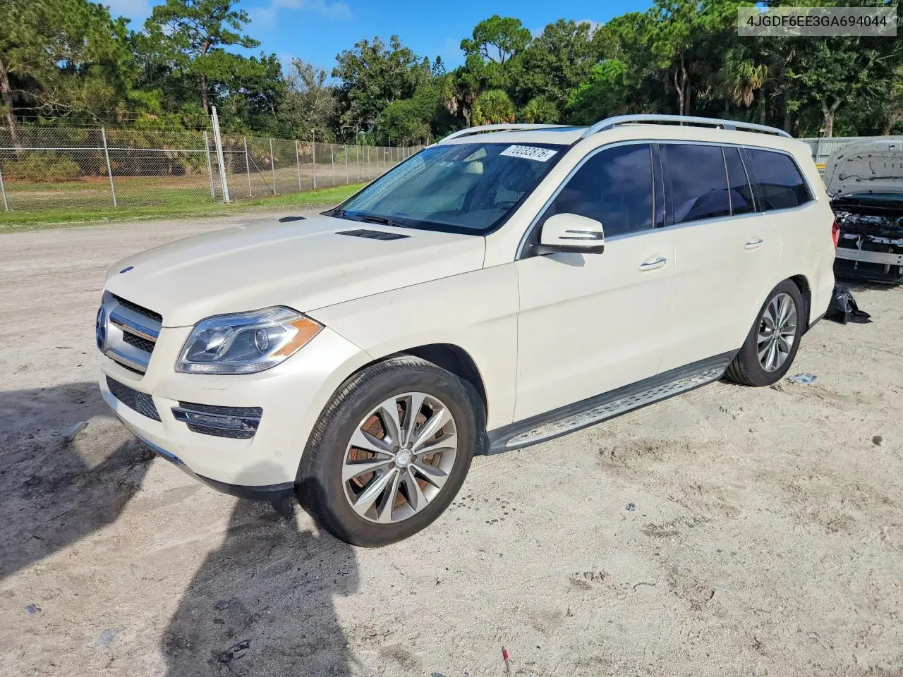 MERCEDES GL-KLASSE 2016, VIN 4JGDF6EE3GA694044
