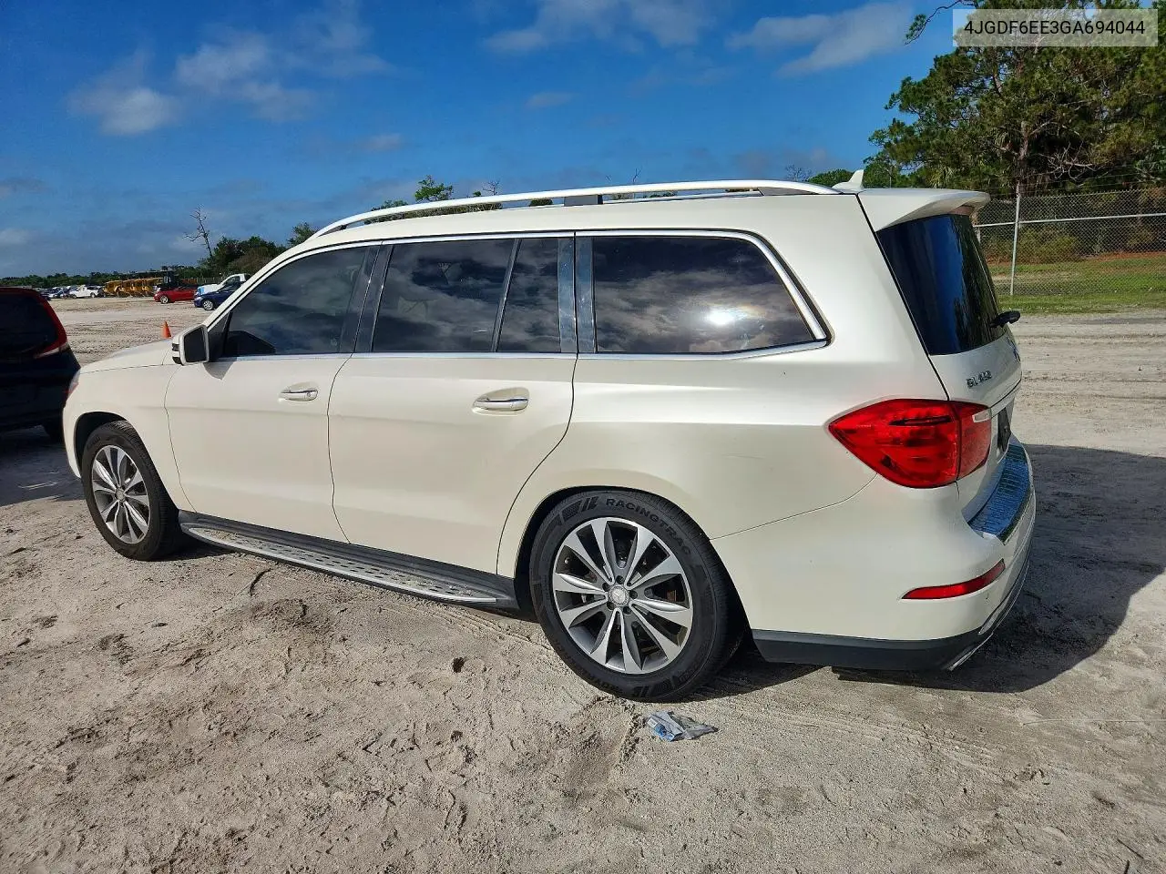 2016 MERCEDES GL-KLASSE VIN 4JGDF6EE3GA694044 — фото 2