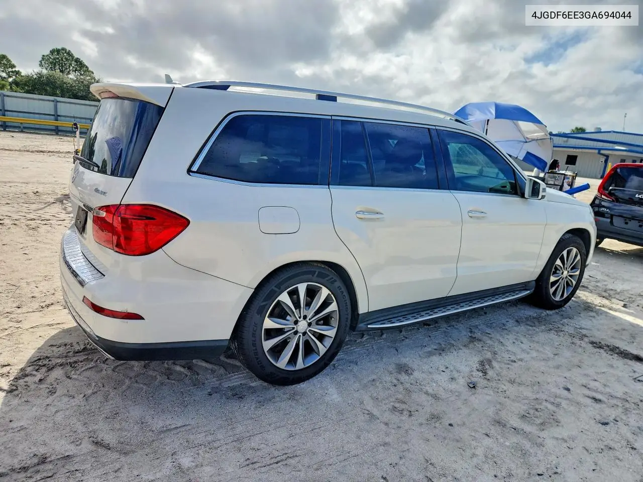 2016 MERCEDES GL-KLASSE VIN 4JGDF6EE3GA694044 — фото 3