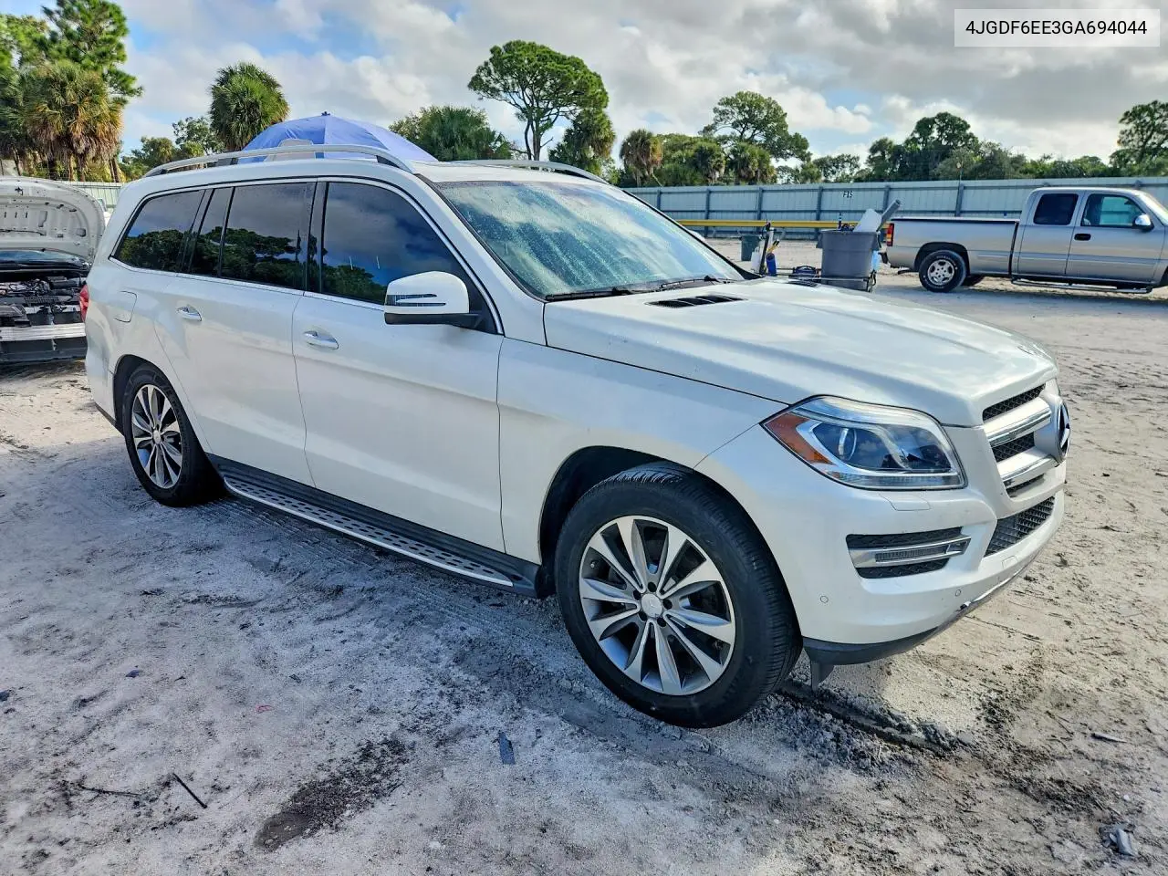 2016 MERCEDES GL-KLASSE VIN 4JGDF6EE3GA694044 — фото 4