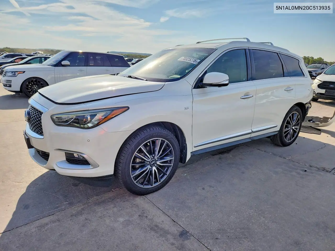 INFINITI QX60 2016, VIN 5N1AL0MN2GC513935