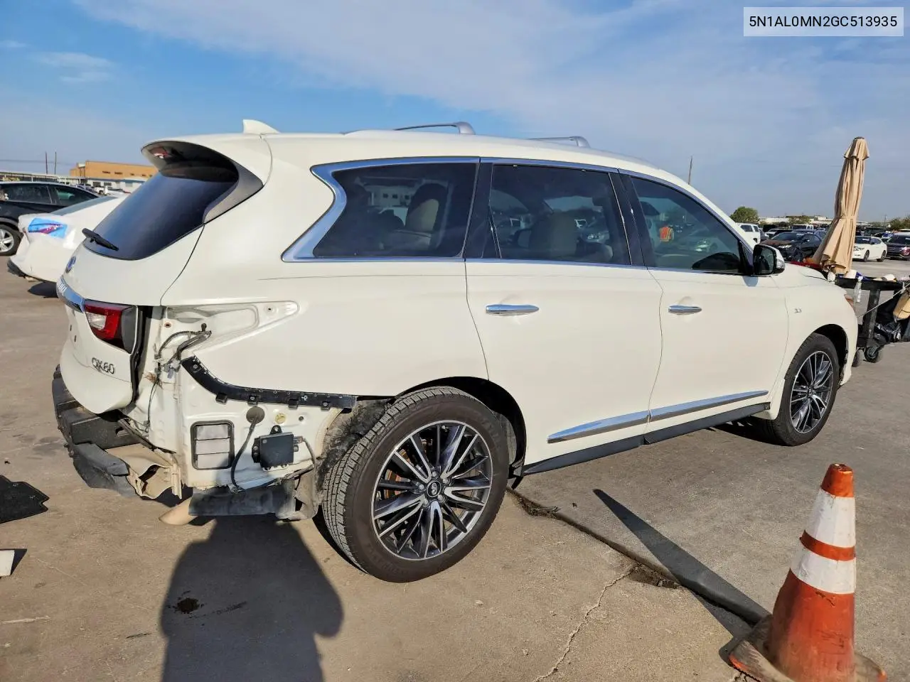 2016 INFINITI QX60 VIN 5N1AL0MN2GC513935 — фото 3