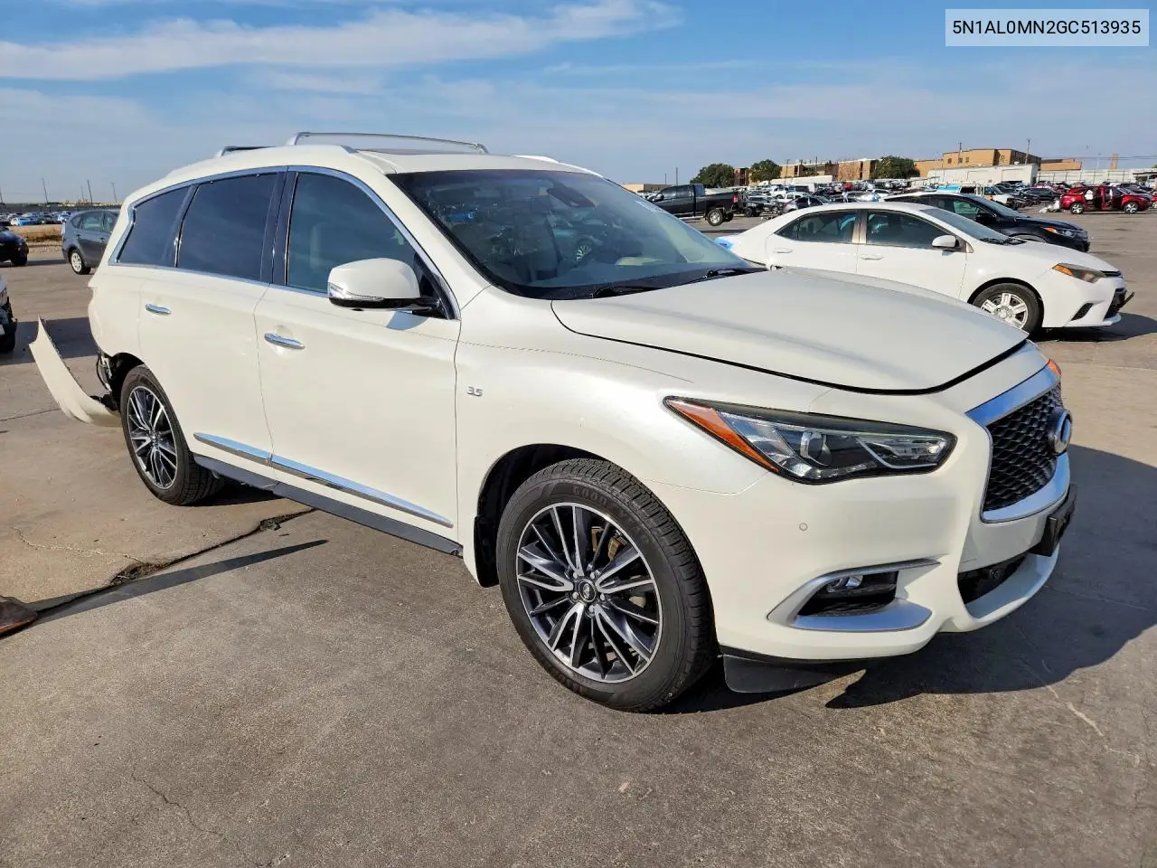 2016 INFINITI QX60 VIN 5N1AL0MN2GC513935 — фото 4